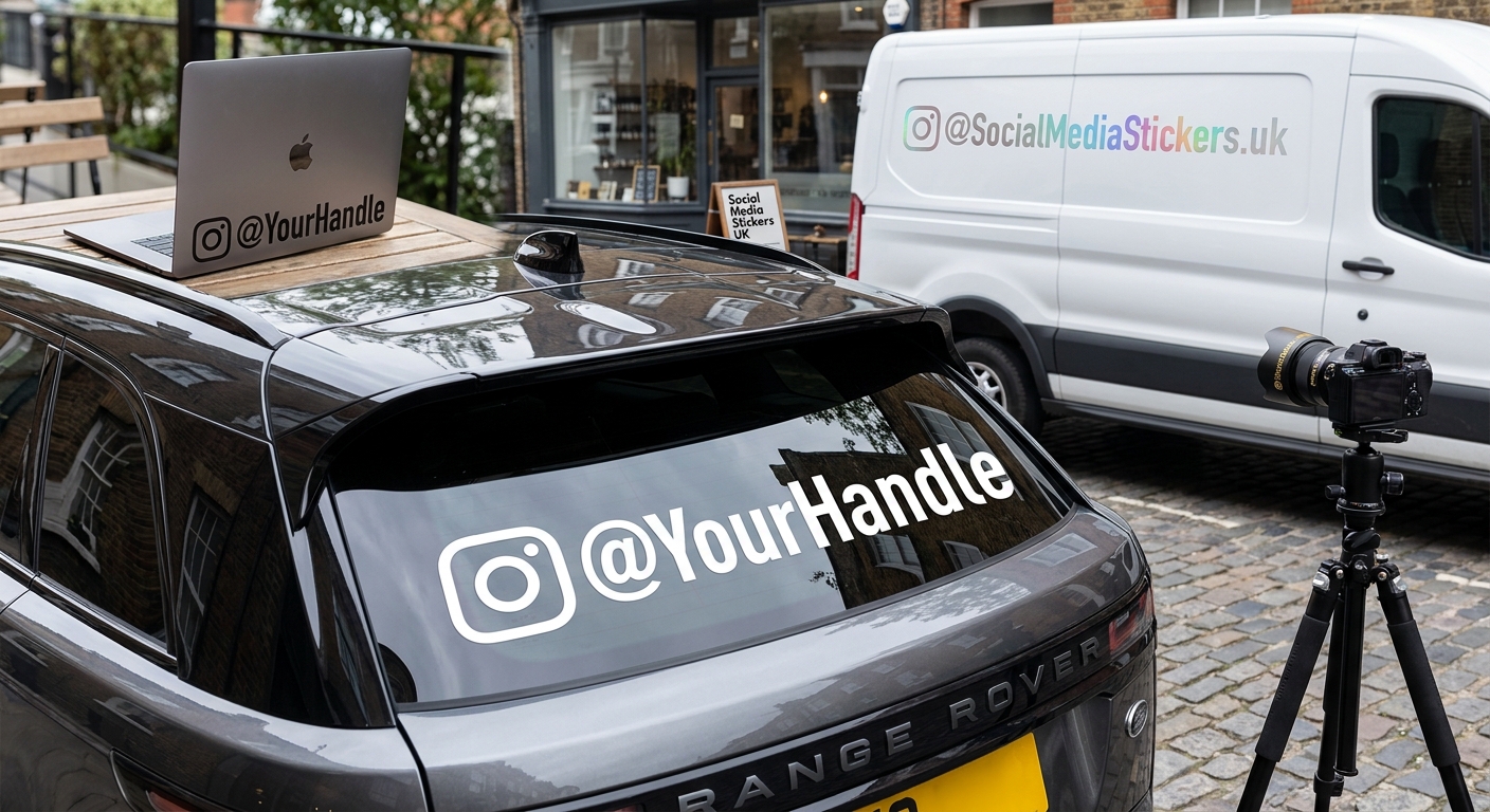 Custom Instagram Stickers: Create Your Own Instagram Handle Decal